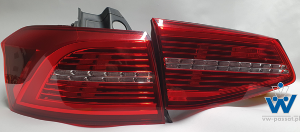 Lampy tylne LED VW Passat B8 kombi - komplet